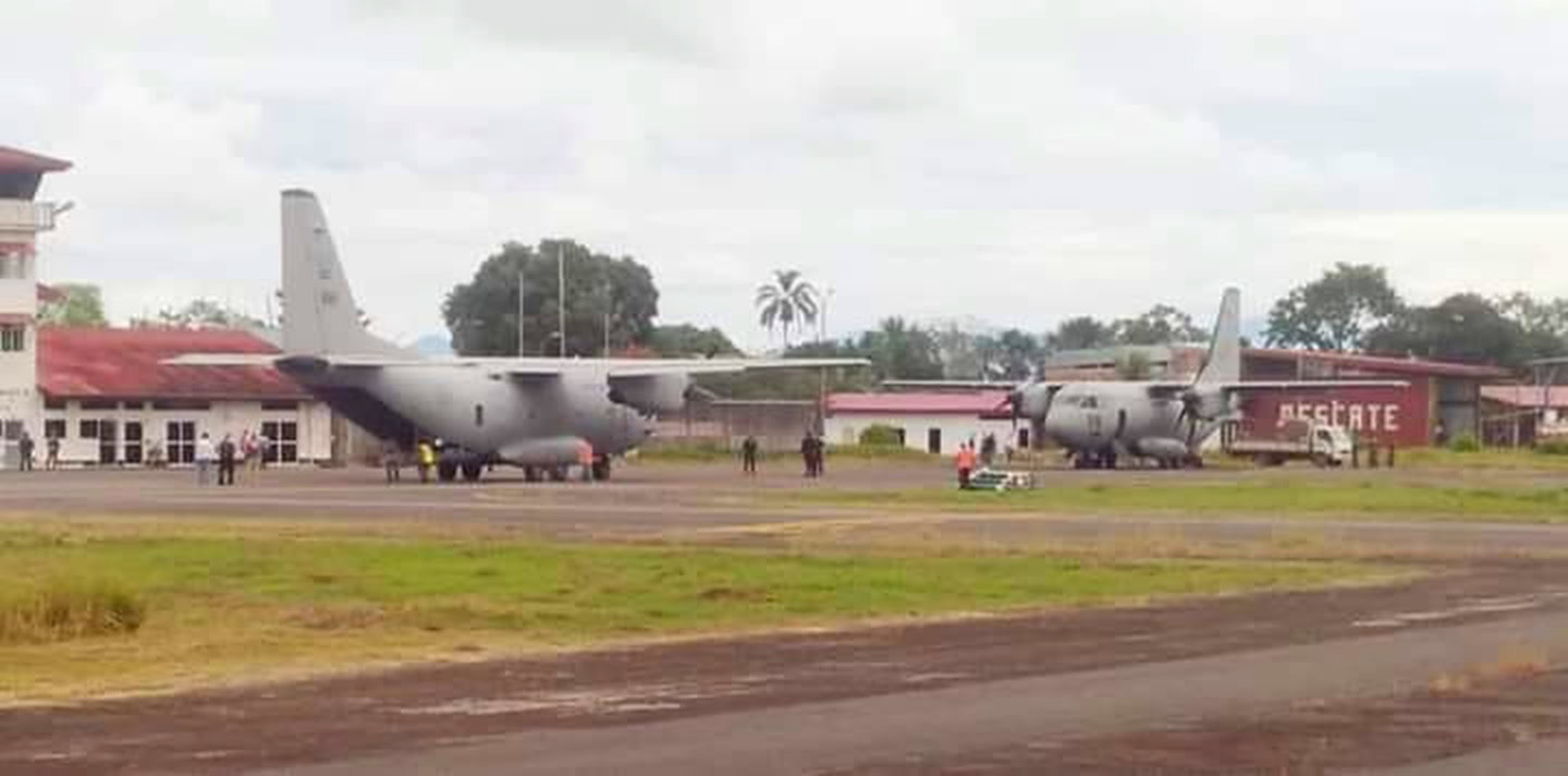 aviones en Aeropuerto de Yurimaguas